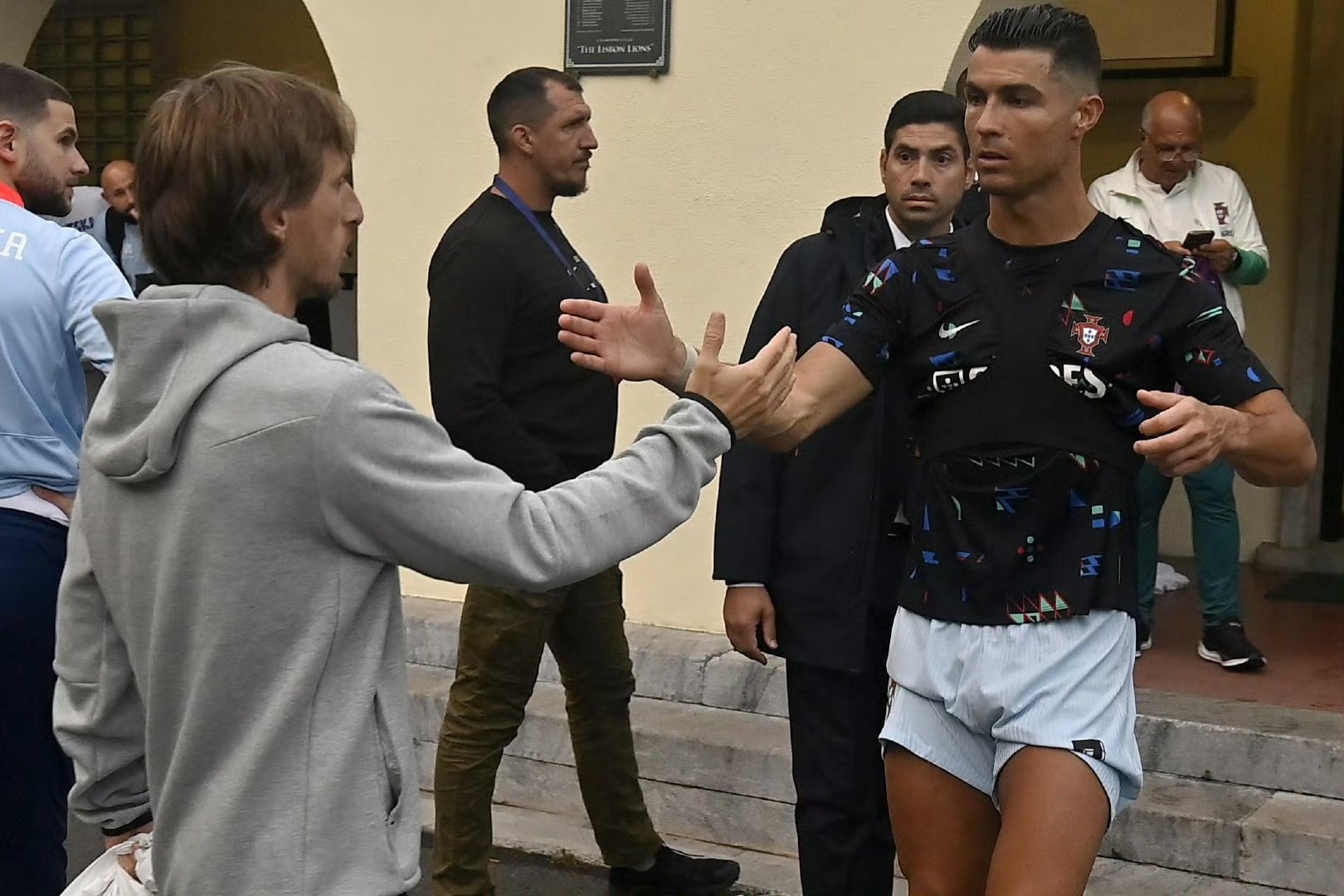 克罗地亚国家队在比赛中奉献一场好戏